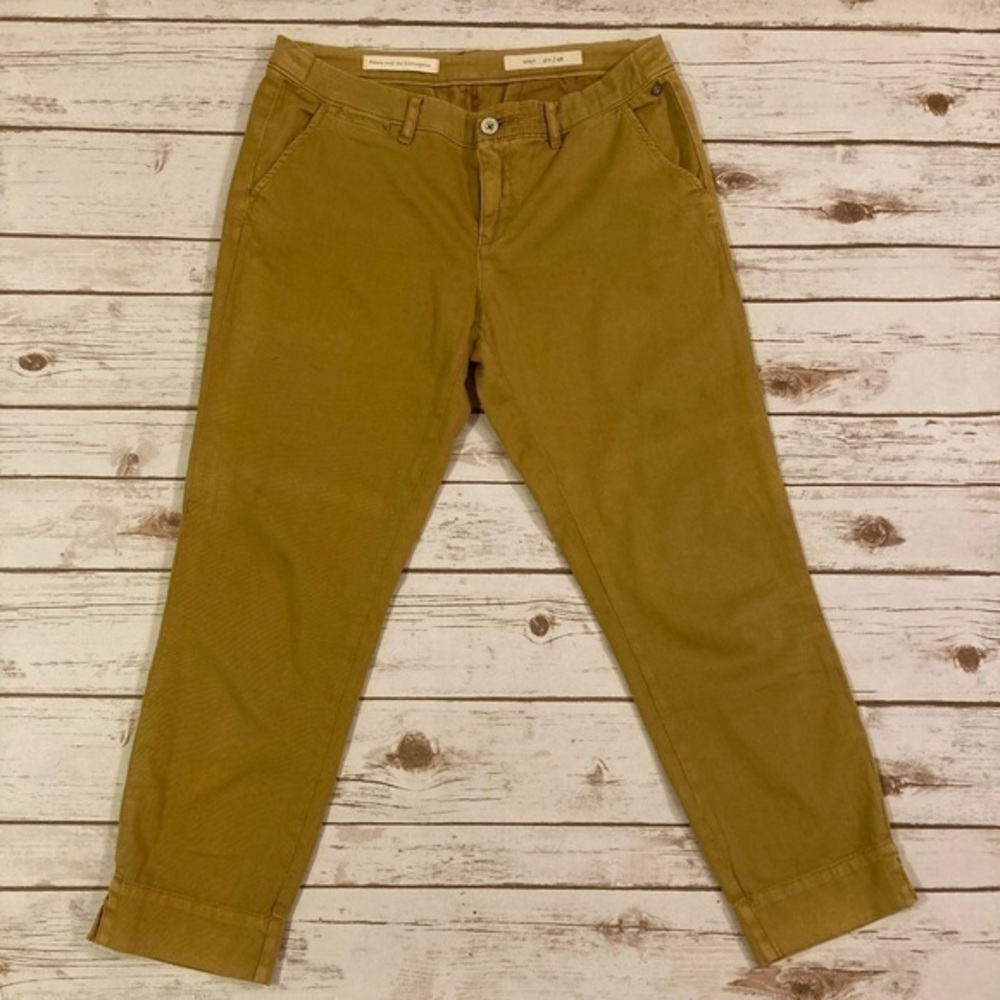 Anthropologie Pilcro and The Letterpress Khaki Stet Pants